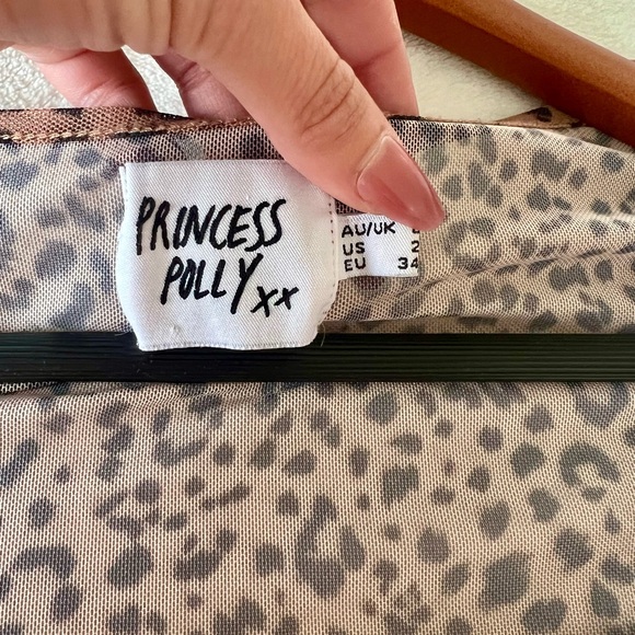 Princess Polly Mesh Leopard Bodysuit - Picture 4 of 4